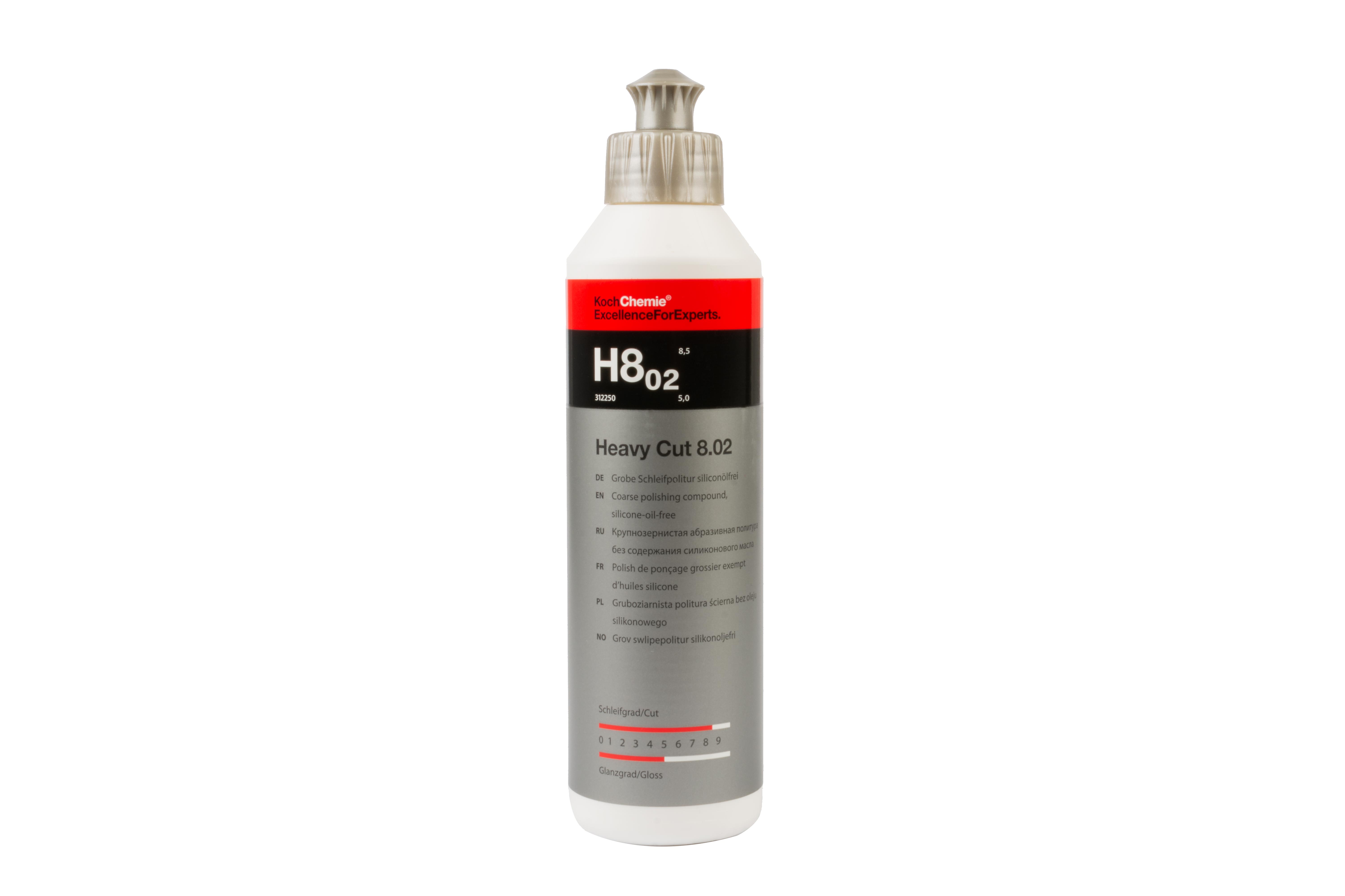 Koch Chemie H8.02 Heavy Cut Compound Silicone Free WaxWorx Car Care